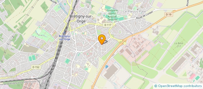 localisation de l'entreprise SCI LES DEUX FRERES à BRETIGNY-SUR-ORGE