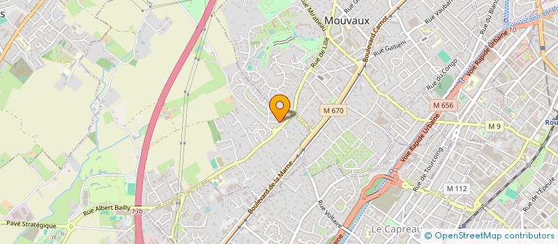 localisation de l'entreprise SCI LES DEUX FRERES à MARCQ-EN-BARŒUL