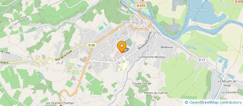 localisation de l'entreprise SCI LES DEUX FRERES à SAINT-AIGNAN
