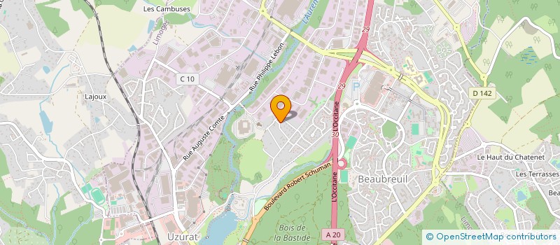 localisation de l'entreprise SCI LES DEUX FRERES à LIMOGES