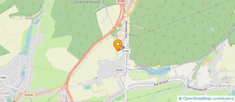 localisation de l'entreprise SCI LES DEUX FRERES  HAMBACH