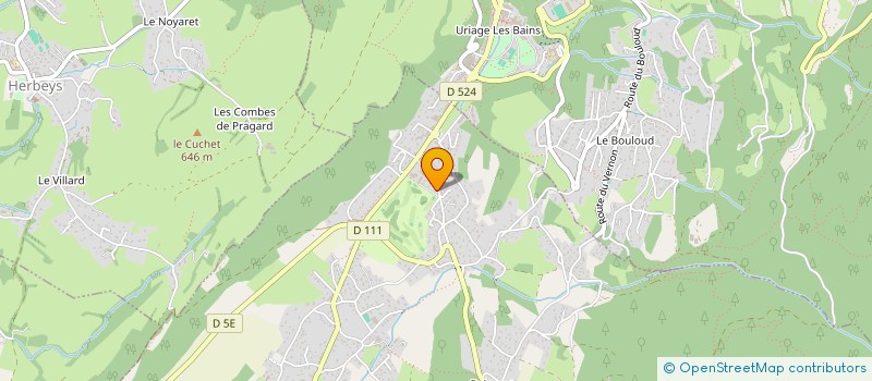 localisation de l'entreprise SCI LES DEUX MARGUERITES  VAULNAVEYS-LE-HAUT