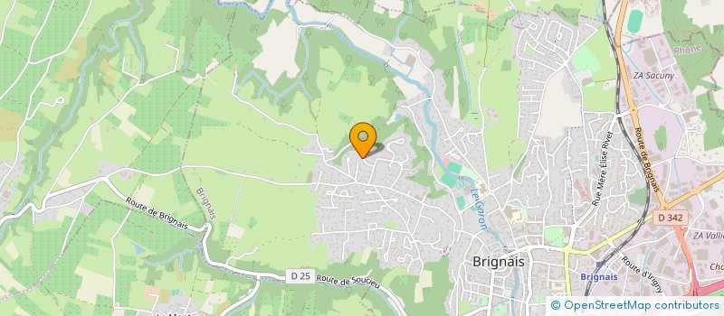 localisation de l'entreprise SCI LES DEUX MOULINS  LYON