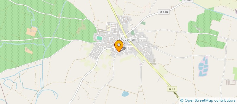 localisation de l'entreprise SCI  LES DEUX O  OUVEILLAN