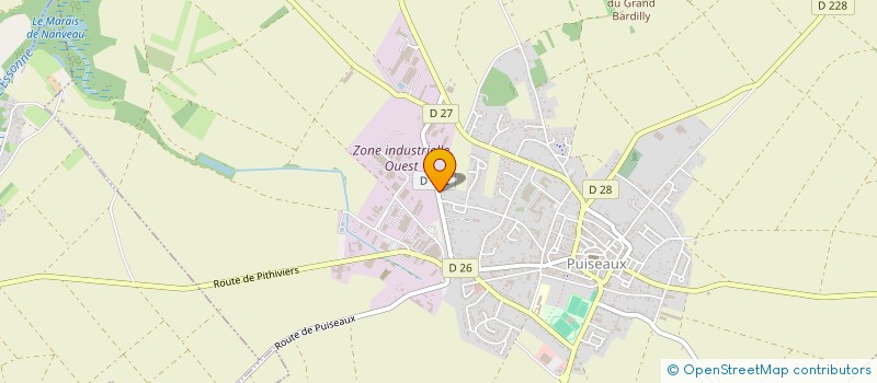 localisation de l'entreprise SCI LES DEUX PAT'S à PUISEAUX