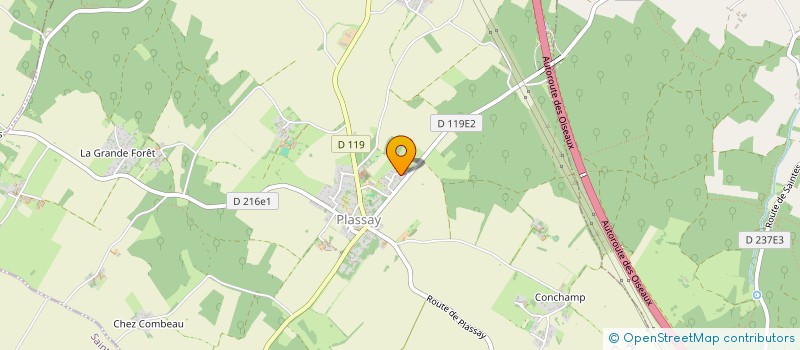 localisation de l'entreprise SCI LES DEUX PERIGORD  PLASSAY