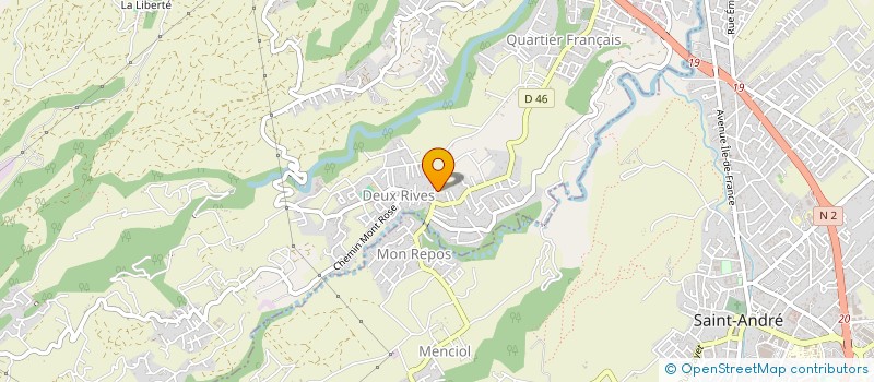 localisation de l'entreprise SCI LES DEUX-RIVES à SAINTE-SUZANNE