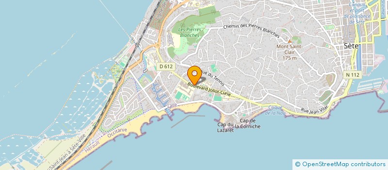 localisation de l'entreprise SCI LES DEUX SEIGNEURS à SETE