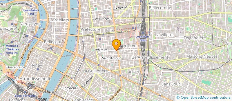 localisation de l'entreprise SCI LES DEUX SOEURS  LYON