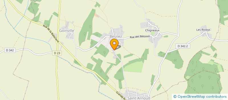 localisation de l'entreprise SCI LES DEUX TILLEULS à SAINT-ARNOULT-DES-BOIS
