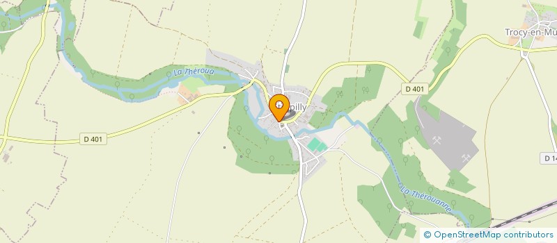 localisation de l'entreprise SCI LES DEUX VALLEES  ETREPILLY