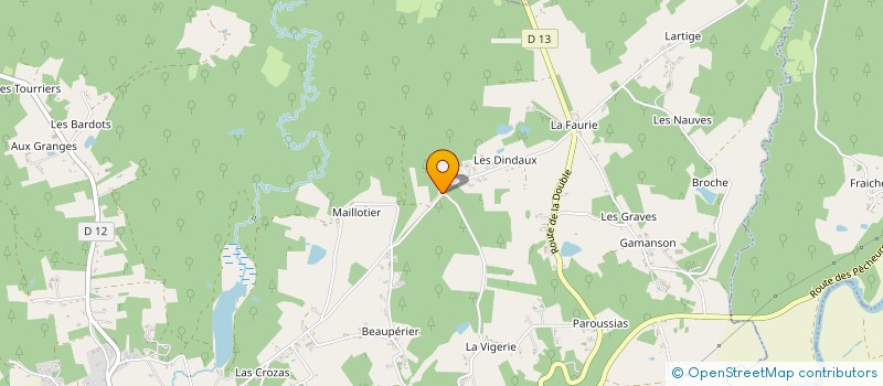 localisation de l'entreprise SCI LES DEUX VALLEES  ROCAMADOUR