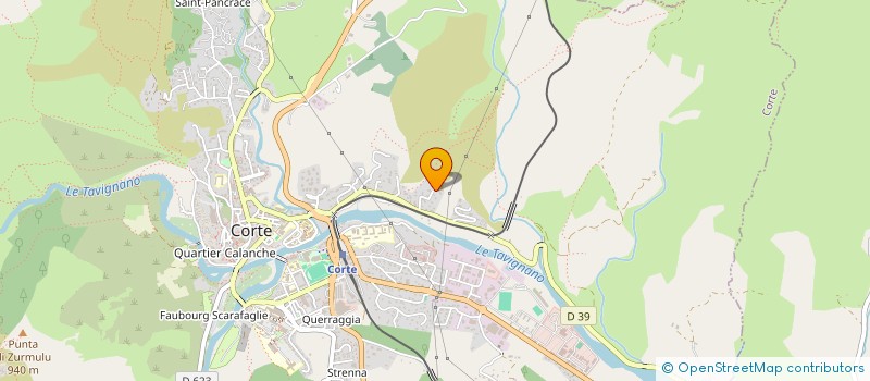 localisation de l'entreprise SCI LES DEUX VALLEES à CORTE