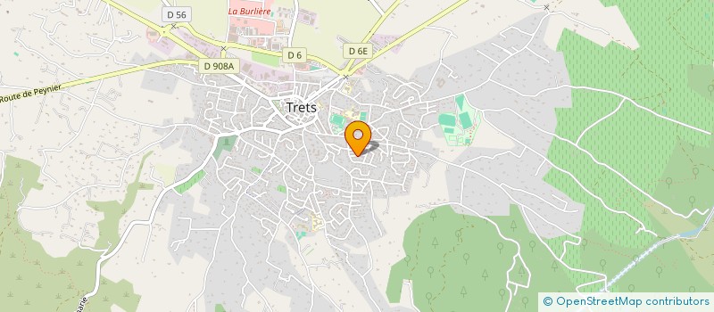 localisation de l'entreprise SCI LES DEVANCEAUX à TRETS