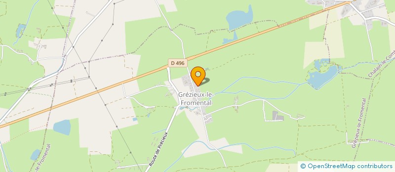 localisation de l'entreprise SCI LES DEVIDAUX  GREZIEUX-LE-FROMENTAL