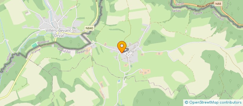 localisation de l'entreprise SCI LES DIABLOTINS  MARGNY