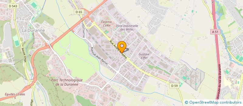 localisation de l'entreprise SCI LES DIAMANTS à AIX-EN-PROVENCE