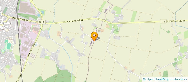 localisation de l'entreprise SCI LES DOLMENS à NEUVILLE-AUX-BOIS