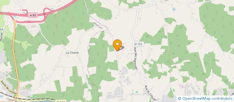 localisation de l'entreprise SCI LES DOMAINES D ARNAUDET  SAINT-PANTALEON-DE-LARCHE