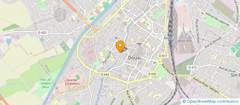 localisation de l'entreprise SCI LES DOMINICAINS à DOUAI