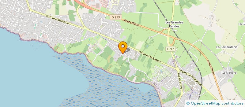 localisation de l'entreprise SCI LES DORICES  PORNIC