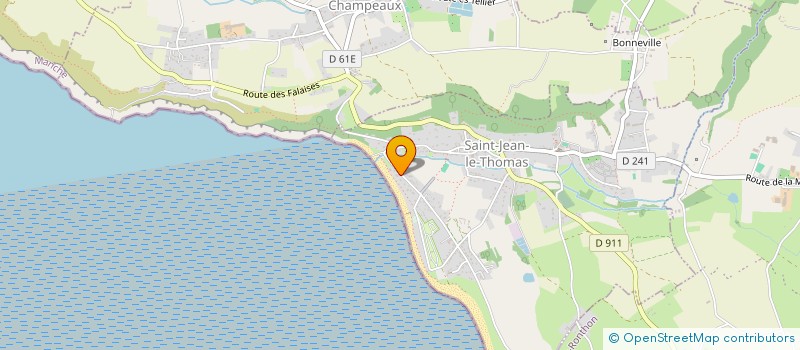 localisation de l'entreprise SCI LES DOUCERONS  SAINT-JEAN-LE-THOMAS