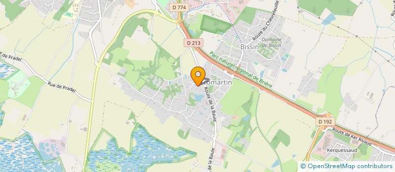 localisation de l'entreprise SCI LES DOUGLAS  GUERANDE