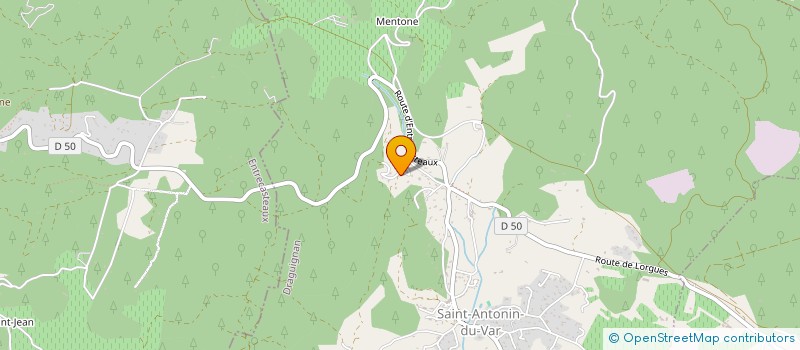 localisation de l'entreprise SCI LES DOURETS  SAINT-ANTONIN-DU-VAR