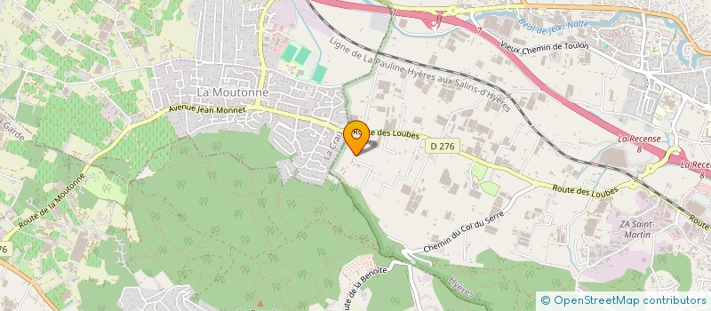 localisation de l'entreprise SCI LES DOYENS 2  FIERVILLE-LES-PARCS