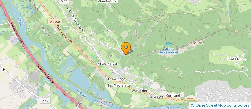 localisation de l'entreprise SCI LES DRAGIEZ  AYSE