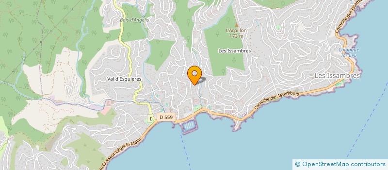 localisation de l'entreprise SCI LES DUBS  ROQUEBRUNE-SUR-ARGENS