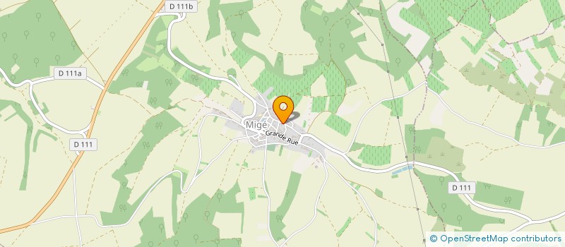 localisation de l'entreprise SCI LES DUDUS  MIGE