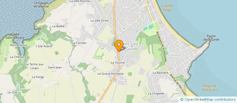 localisation de l'entreprise SCI LES EBATS  SAINT-CAST-LE-GUILDO