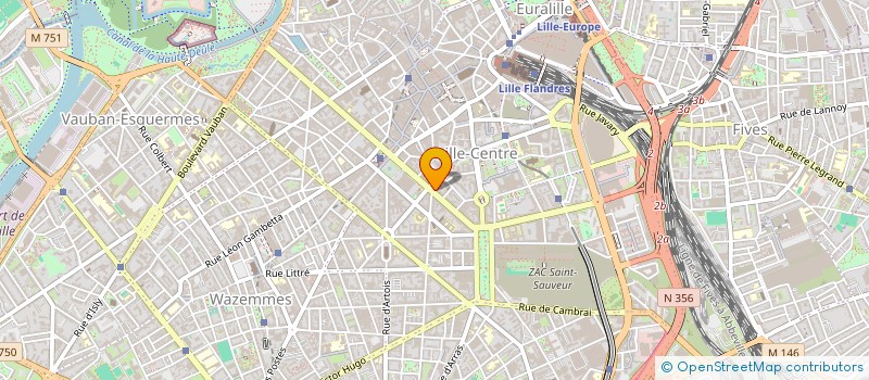localisation de l'entreprise SCI LES ECOLADES à LILLE