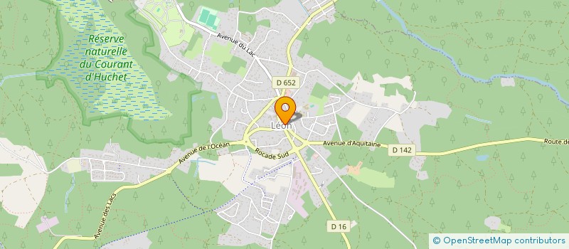 localisation de l'entreprise SCI LES ECOLES à LEON
