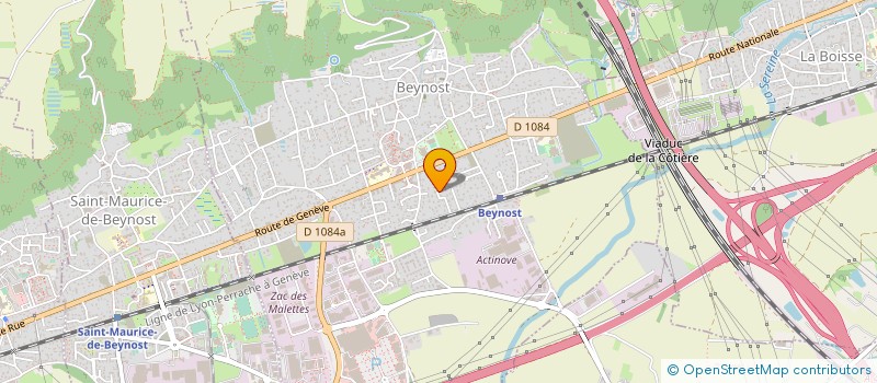 localisation de l'entreprise SCI LES ECOLES à BEYNOST