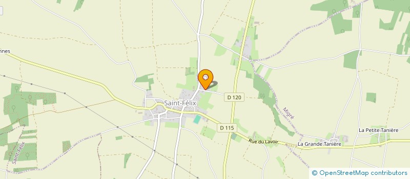 localisation de l'entreprise SCI LES ECOTIES  LOZAY