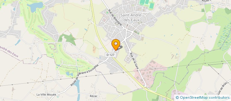 localisation de l'entreprise SCI LES ECOTTAIS à SAINT-ANDRE-DES-EAUX