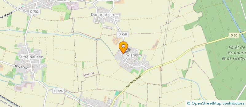 localisation de l'entreprise SCI LES ECRIVAINS  BILWISHEIM