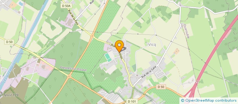 localisation de l'entreprise SCI LES ECUMEES à VICQ