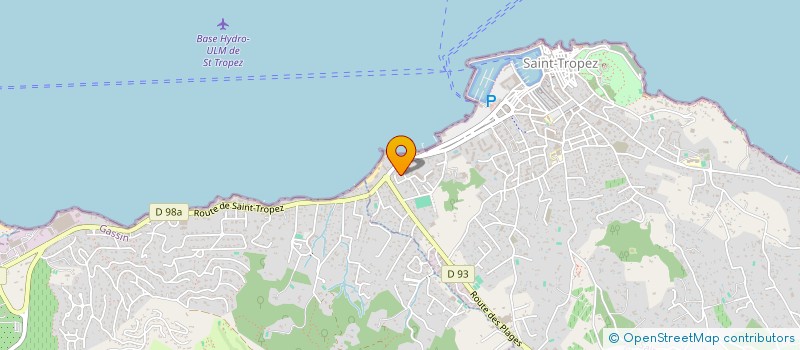 localisation de l'entreprise SCI LES ECUREUILS à SAINT-TROPEZ