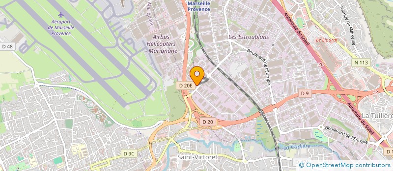 localisation de l'entreprise SCI LES ECUREUILS à VITROLLES