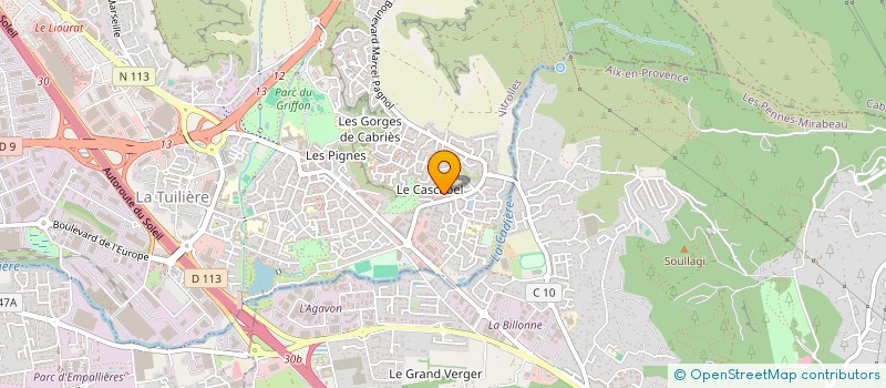 localisation de l'entreprise SCI LES ECUREUILS à VITROLLES
