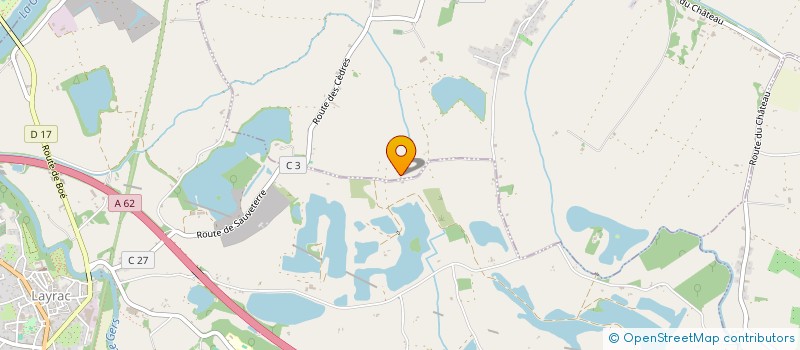 localisation de l'entreprise SCI LES ECUREUILS  ASTAFFORT