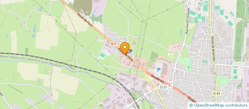 localisation de l'entreprise SCI LES ECUREUILS  MABLY