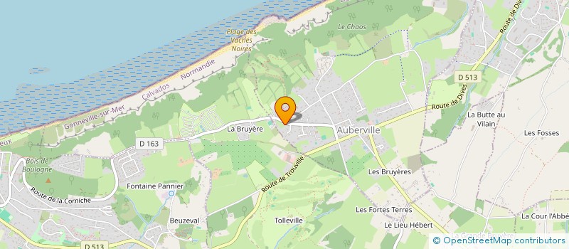 localisation de l'entreprise SCI LES ECUREUILS  AUBERVILLE