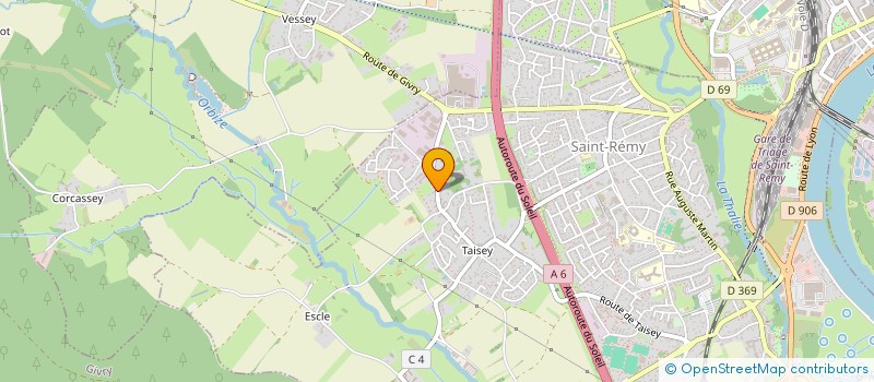 localisation de l'entreprise SCI LES ECUREUILS  SAINT-REMY