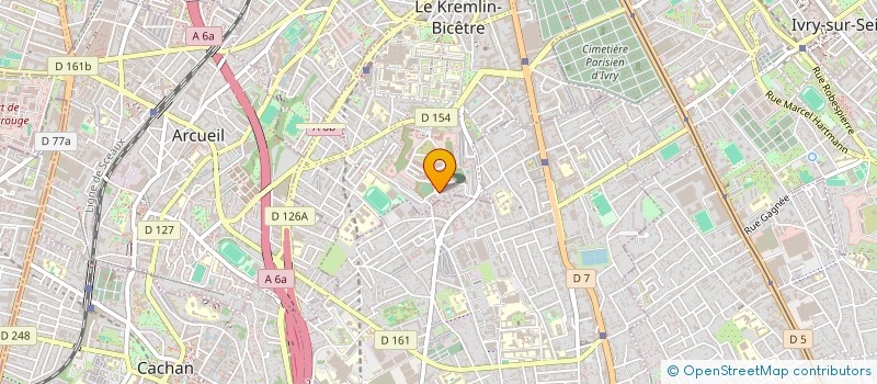 localisation de l'entreprise SCI LES ECURIES à LE KREMLIN-BICETRE