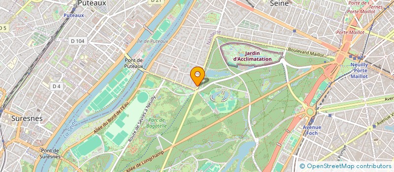localisation de l'entreprise SCI LES ECURIES à NEUILLY-SUR-SEINE