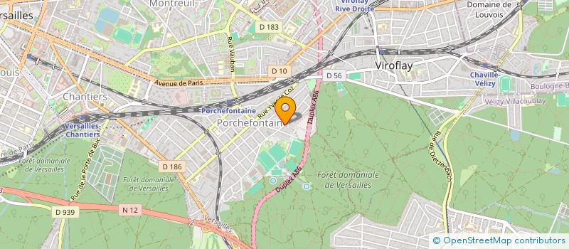 localisation de l'entreprise SCI LES ECURIES à VERSAILLES